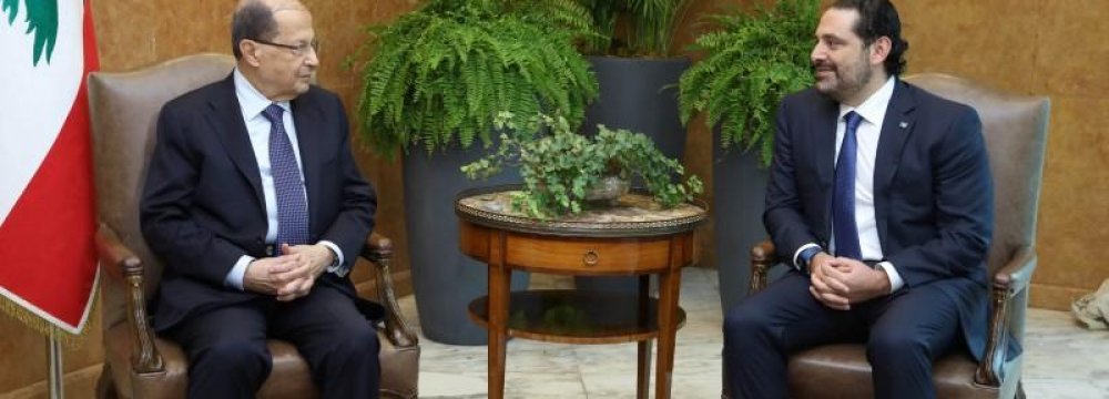 Lebanese President Says Hariri “Certainly” Will Stay as PM