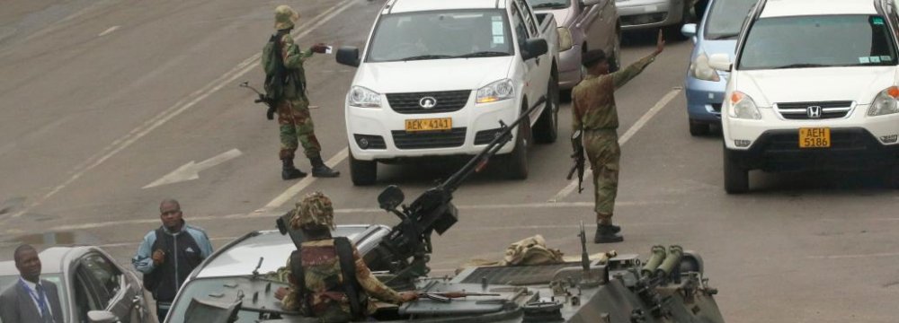 Zimbabwe Army Removes Mugabe From Power