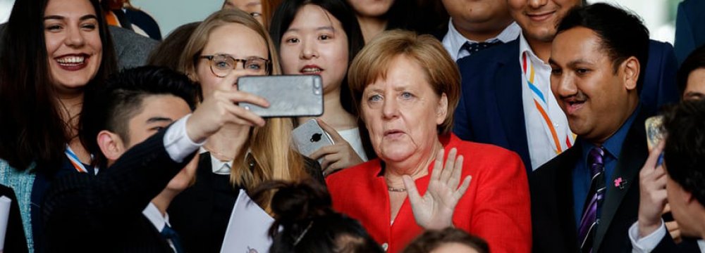 Angela Merkel Races Ahead in Polls