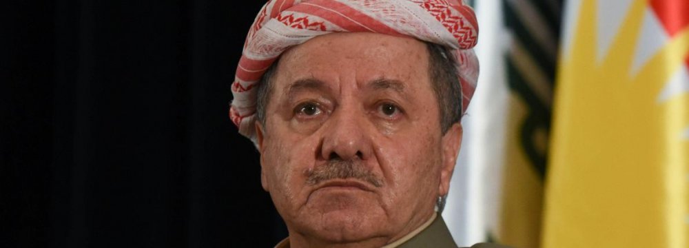 Kurdish Leader Masoud Barzani Confirms Intention To Step Down ...