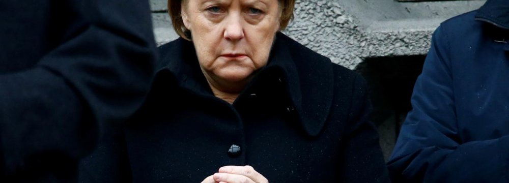 Support Slides for Merkel to Serve Full Term