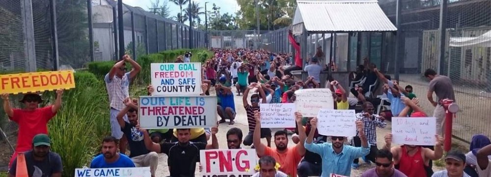 The remaining men, who are held on Manus for more than four years, insist they should be resettled in third countries and not simply transferred to another detention camp in PNG.