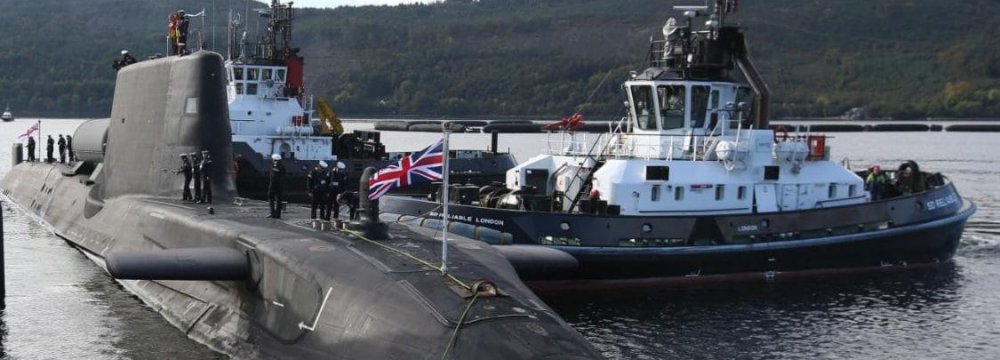 UK Navy Expels 9 Nuclear Sub Crew Members for Drug Use