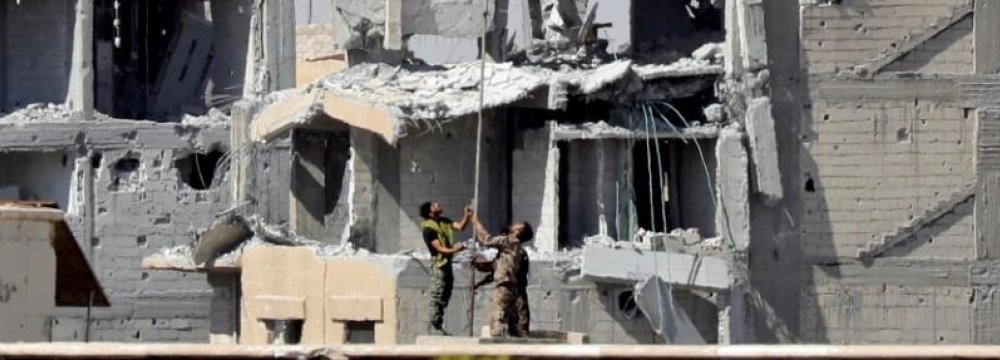 IS Defeated in Raqqa as Major Military Operations Over
