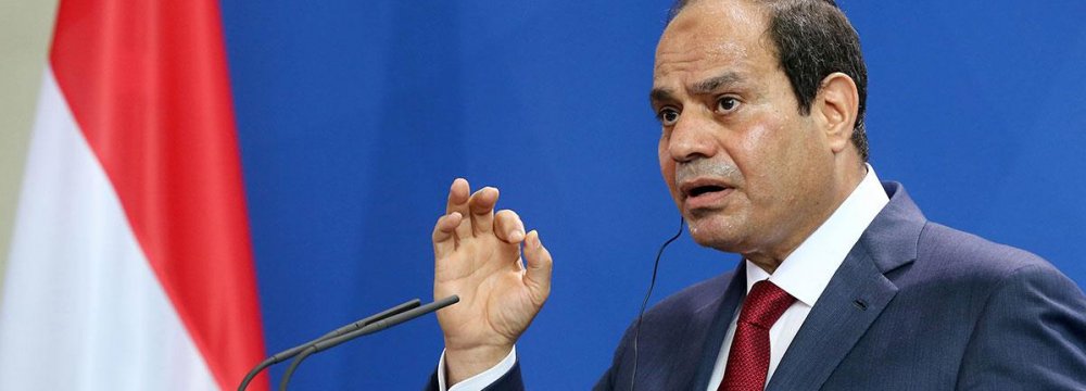 Sisi Rules Out Third Term