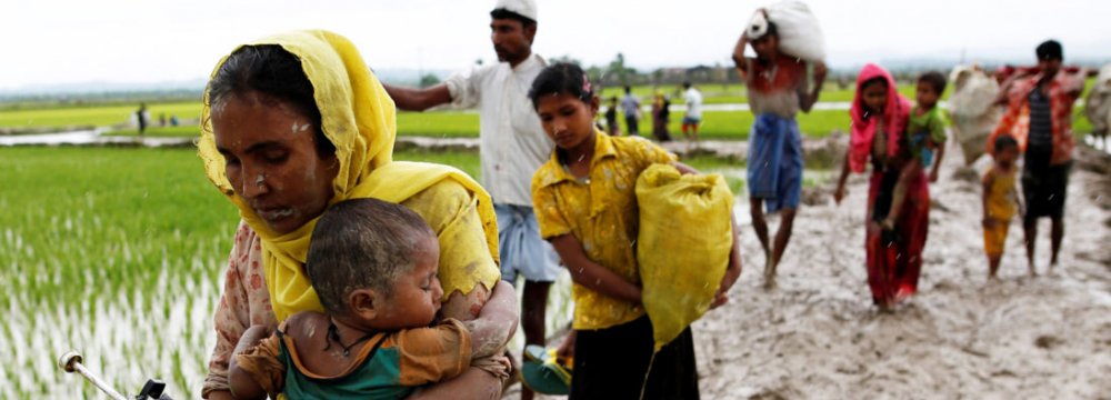 More than 600,000 Rohingya have fled Buddhist-majority Myanmar since late August this year for neighboring Bangladesh.