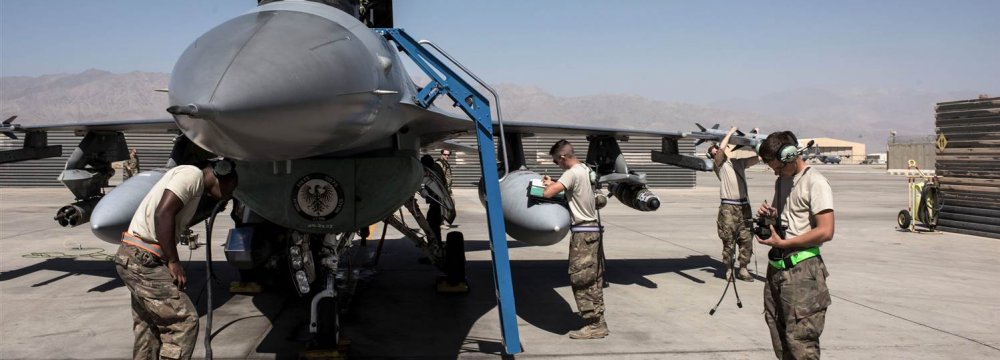 US Bombings Hit Seven-Year High in Afghanistan 