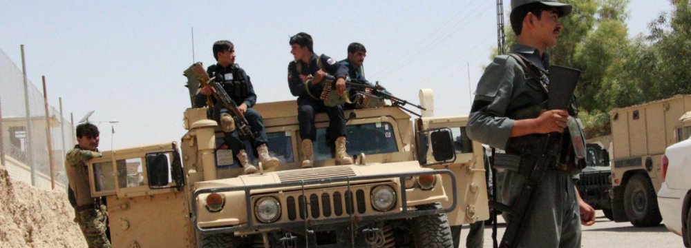 Afghan Police Repel Taliban Attack, Kill 11