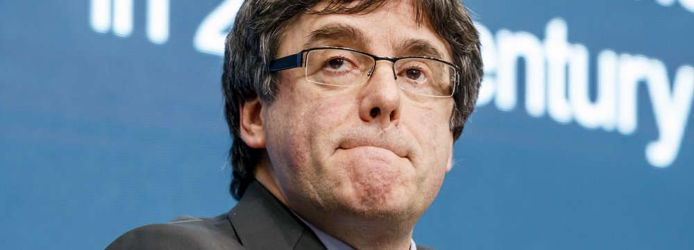 German Prosecutors Seek Extradition of Catalonia’s Puigdemont