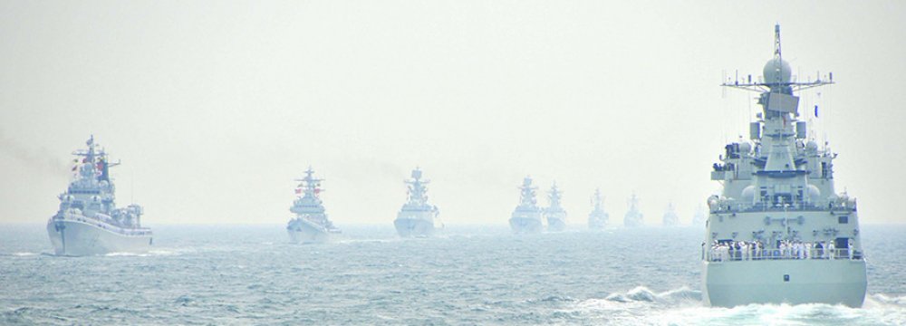 China Seals  Off Area for  Naval Drill 