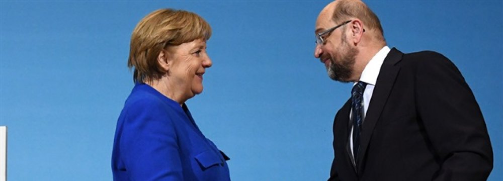 Merkel Races to Form Gov’t