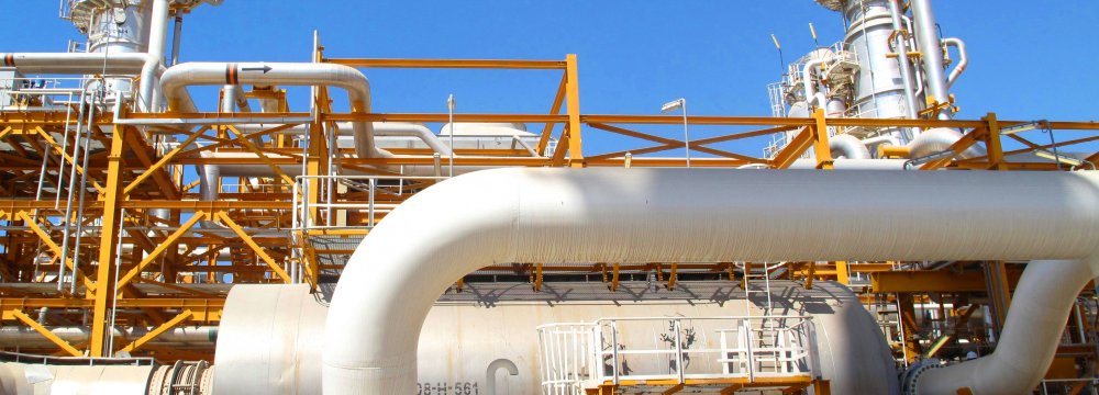South Pars Gas Complex Reports Higher Condensate Output