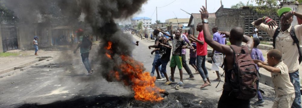 Five Dead in  Anti-Kabila Protests in DRC