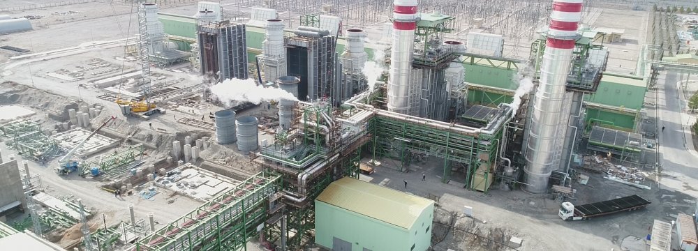 2nd Steam Unit at Ferdowsi Power Plant Set for Summer Launch