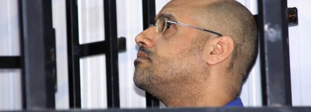 Gaddafi’s Son Seif Freed After 5 Years in Detention