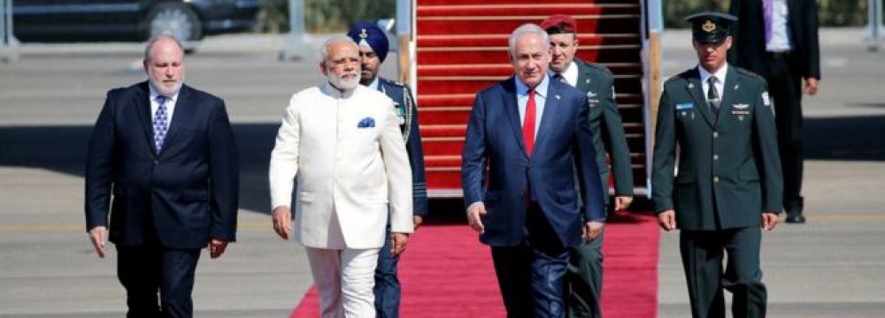 Narendra Modi Becomes First Indian PM to Visit Israel