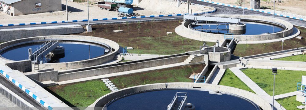 Kermanshah Opens Wastewater Treatment Plant 