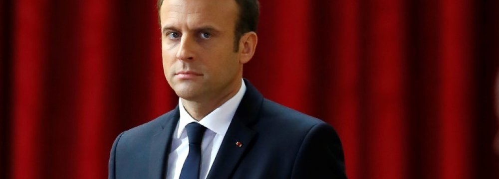 Macron’s Party Heading for Parlimentary Poll Victory
