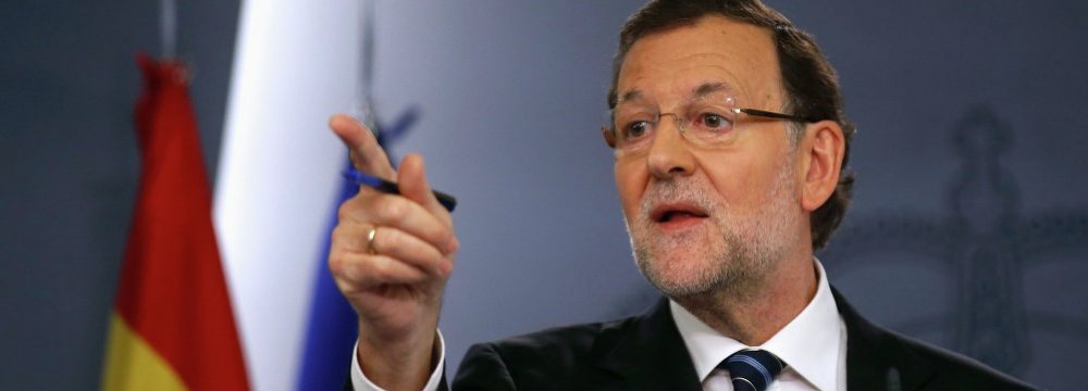 Spanish PM Won’t Rule Out Suspending Catalonia’s Autonomy