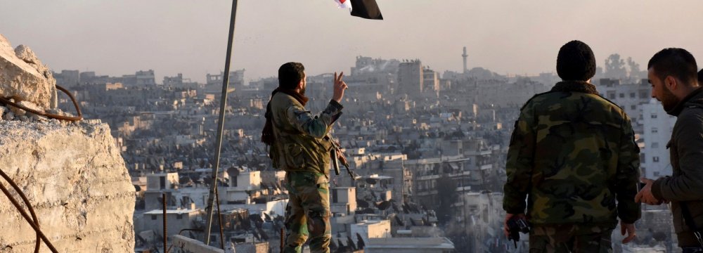 Syrian Army Liberates Strategic Rebel-Held Town