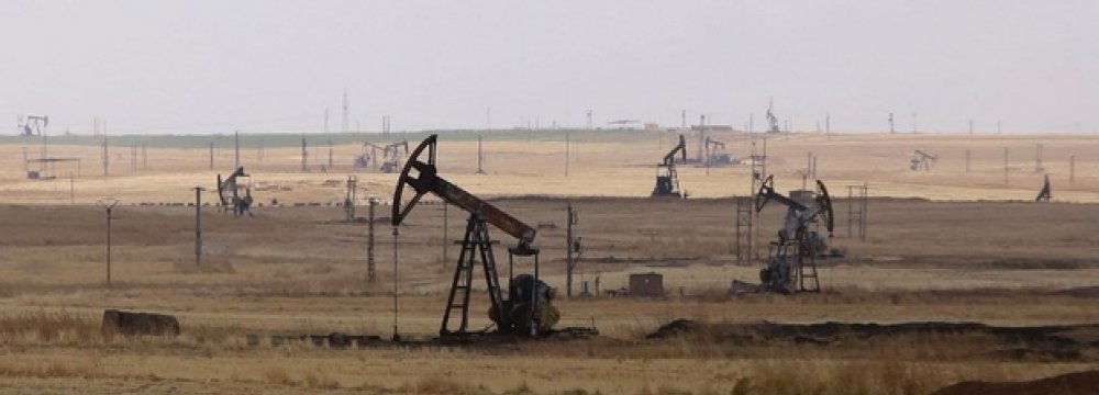 Most of Syria’s oil fields are mainly located in the northeastern province of Hasaka and Raqqa Province.