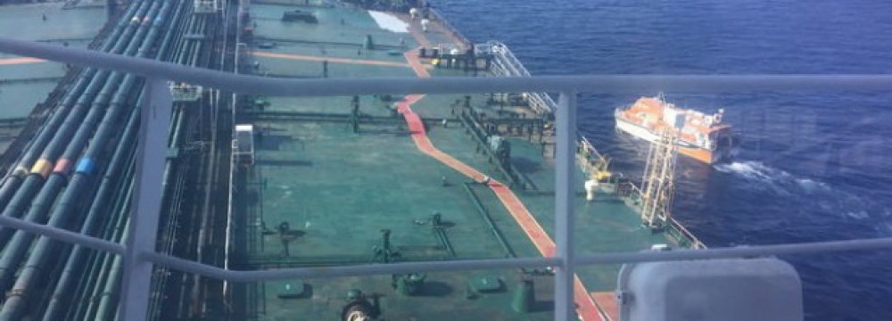 Troubled Iran Oil Tanker Towed to Jeddah Port