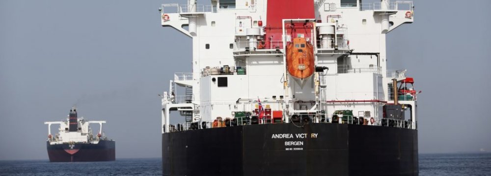 Bombed Tanker Shipping Fuel to Iran