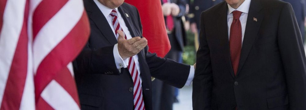 Trump and Erdogan Agree to Strengthen Regional Security