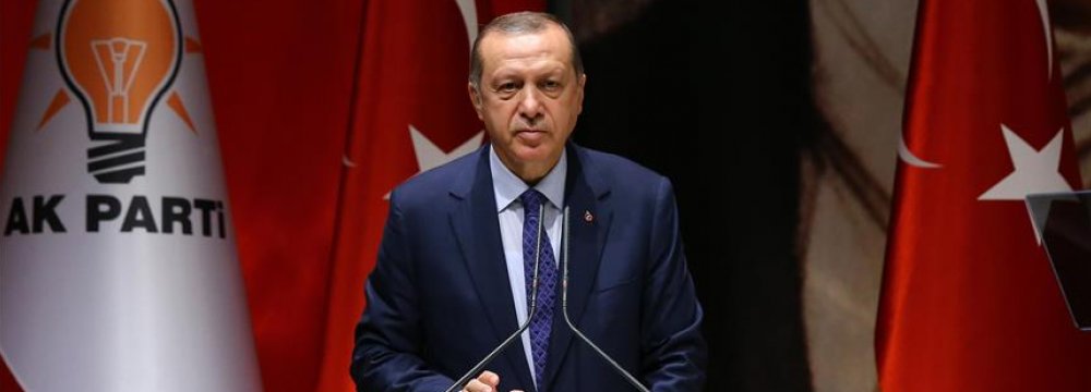 Erdogan Slams CHP Protest March