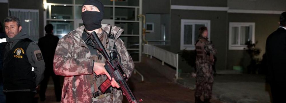 2 Suspected IS Militants Killed  in Turkey 