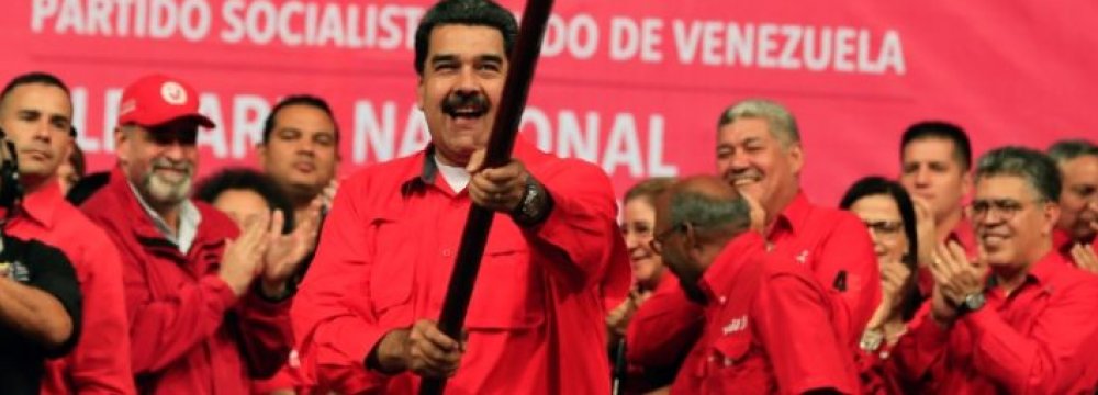 Venezuela’s Socialist Party Nominates Maduro for Reelection