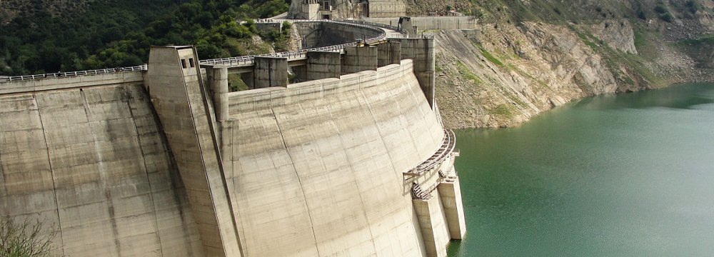 Dam Water Levels Down 20%