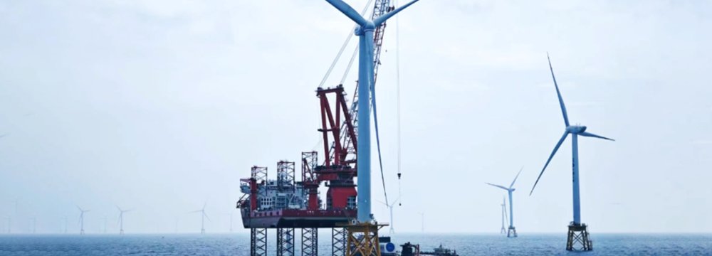 World’s Largest Wind Turbine  Installed in Southeast China