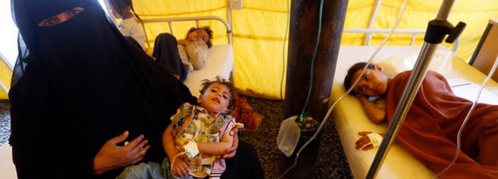 Cholera Infects One Yemeni Child Every Minute