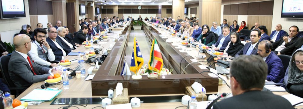 ICCIMA Hosts Tehran-Canberra Economic Conference 