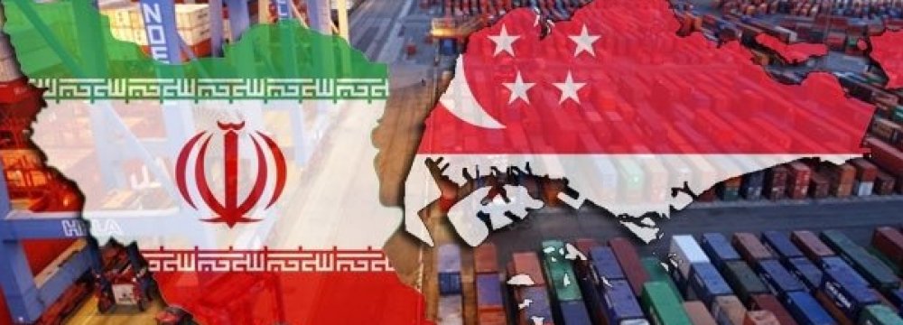 Iran's Trade Volume With Singapore Up 7.8% 