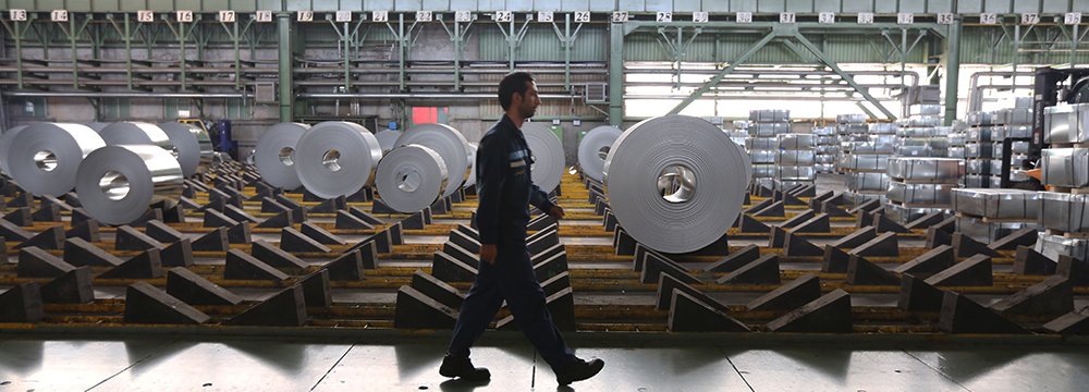 Steel Production Rises 8% to 15m Tons