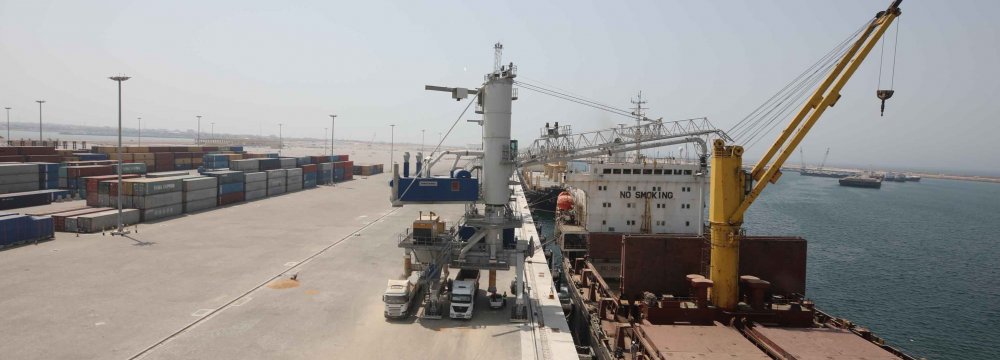 Indian Budget Allocates Close to $14 Million to Chabahar Port Project