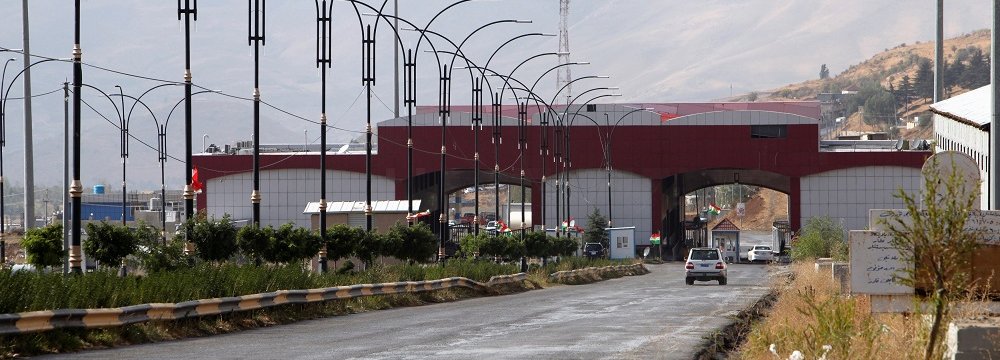 Erbil Disputes Baghdad Border Control, as Iran Reopens Borders