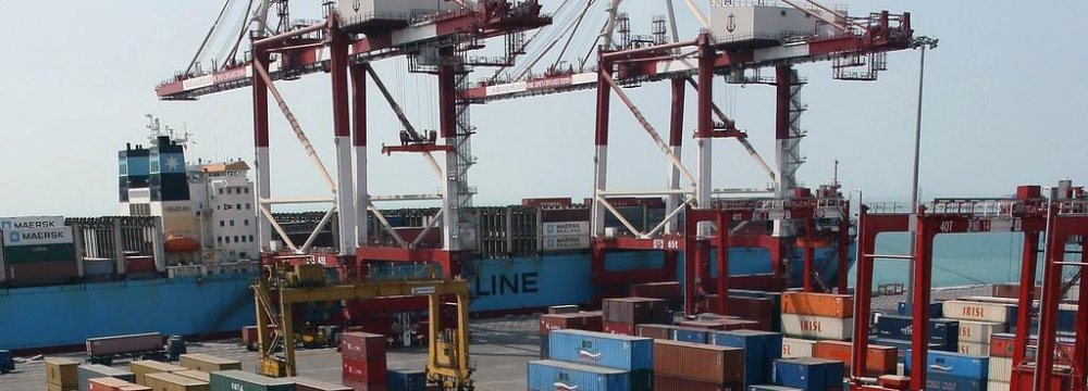 Iran’s biggest container port Shahid Rajaee in Hormozgan Province, with 120 trillion rials  ($3.2 billion), accounted for most of the customs revenues earned last year 