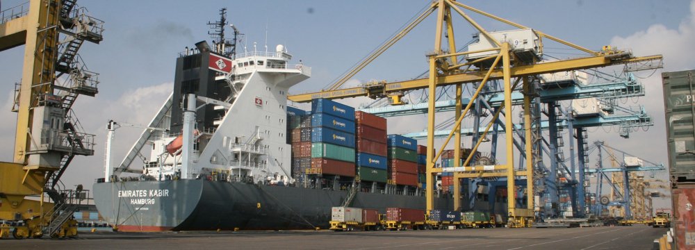 4m Tons of Essential Goods Imported Via Shahid Rajaee Port 