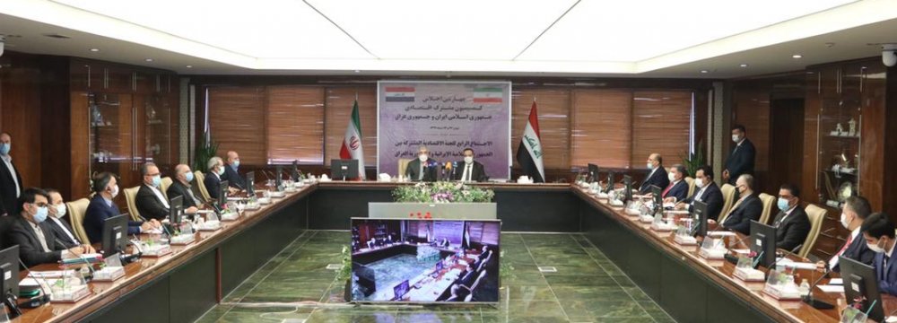 Tehran Hosts Fourth Iran-Iraq Economic Commission Meeting 
