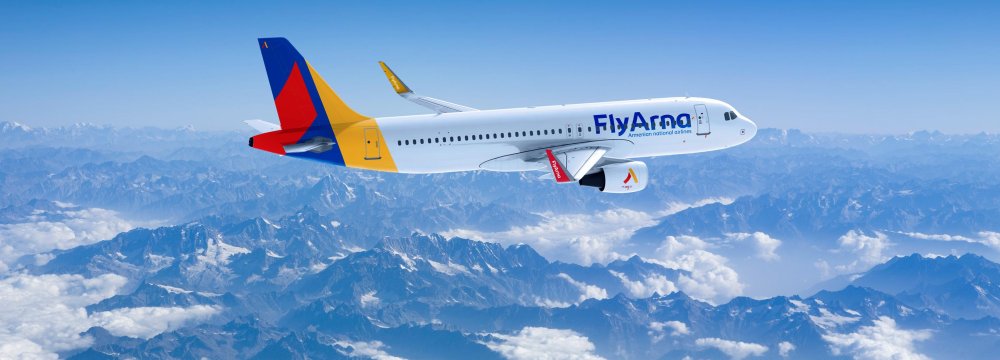 Armenian Airline Operates First Flight to IKIA