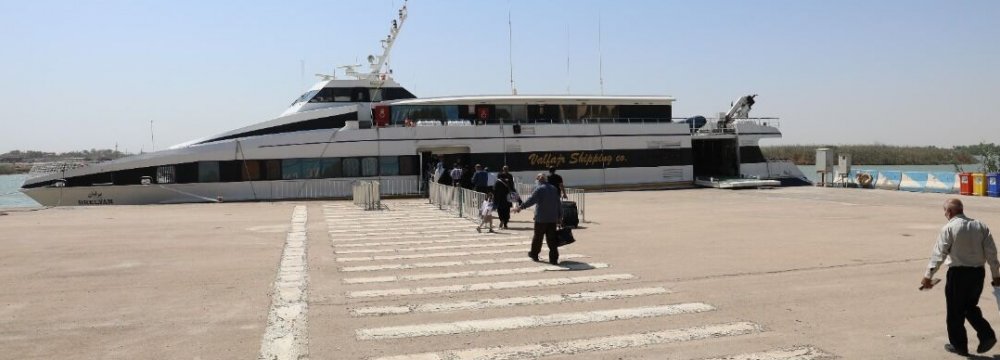 Khorramshahr-Kuwait Cruise Services Restart