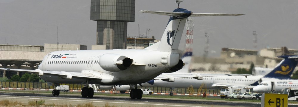 Tehran’s Mehrabad International Airport was Iran’s busiest airport during the period under review.