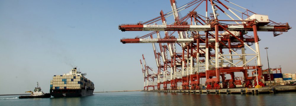 Maritime transportation accounts for 85% of Iran’s foreign trade.
