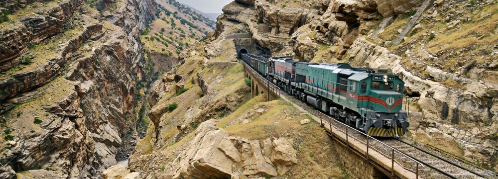 Rail cargo transit in Iran has been on the rise in the past few years.