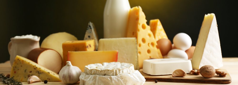 Dairy products comprised 30% of the exports with more than 321,000 tons worth $620 million.