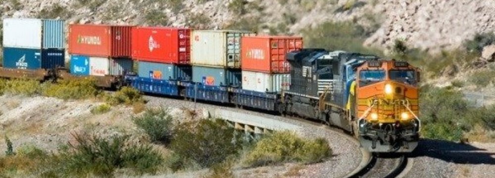 Iran-Turkey Rail Freight Transport  Up 54% 