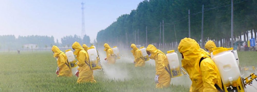 Iranian Pesticide Use Below Global Average